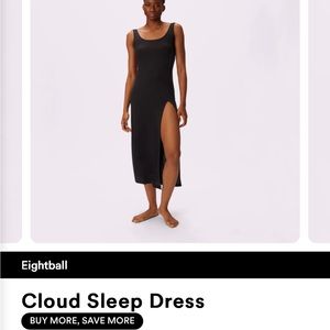 Parade Cloud Sleep dress in Pine green, size small, NWOT